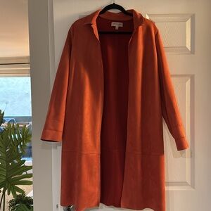 Phitosophy Suede Rust Blazer
